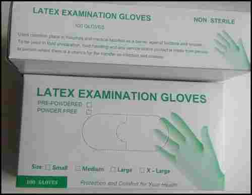 Non Sterile Latex Examination Gloves