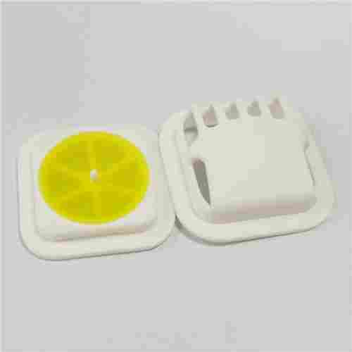 Square Shape Filters PP Carbon White Material Air Breathing Valve