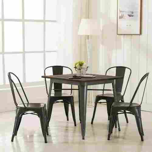 4 Seater Designer Restaurant Table Set