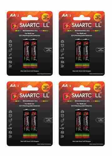 Smartcell AA Ni MH 2500mAH Rechargeable Battery
