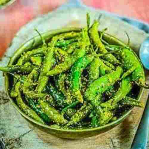 Green Chilli Pickle for Food