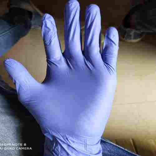 280 MM Nitrile Hand Gloves, Size: 6.5 inches