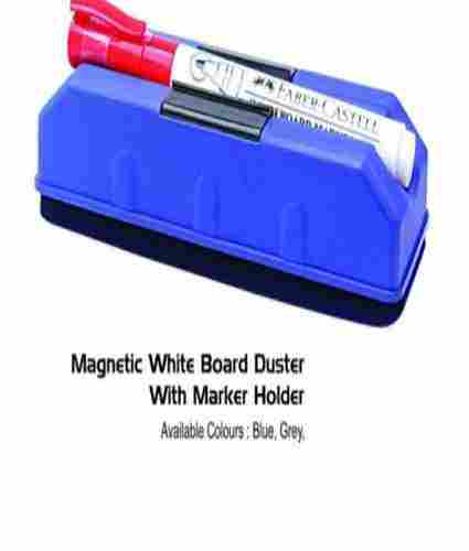 Magnetic White Board Duster With Marker Holder