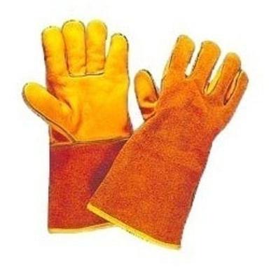 Plain 5 Finger Welding Gloves