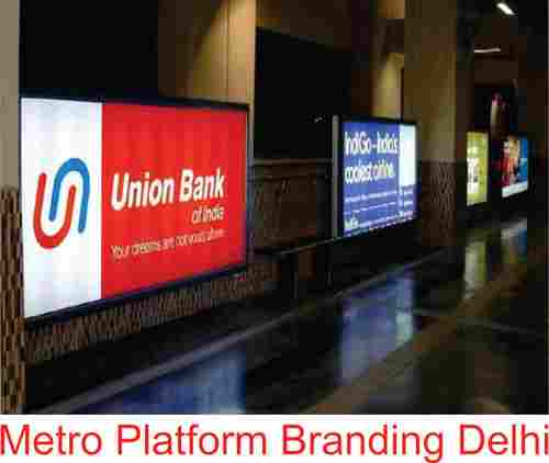 Railway Platform Branding and Advertising Services