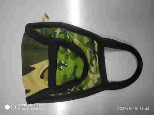 Military Print Cotton Face Mask