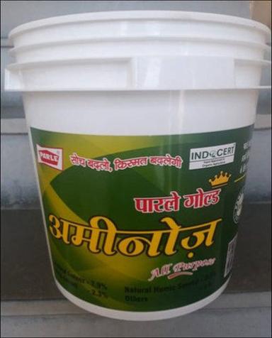 White Ppcp Plastic Zyme Bucket (10 Kg)