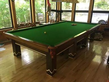 Green Finely Finished Snooker Table