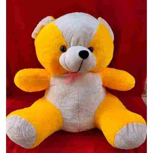 White And Yellow Stuffed Teddy Bear