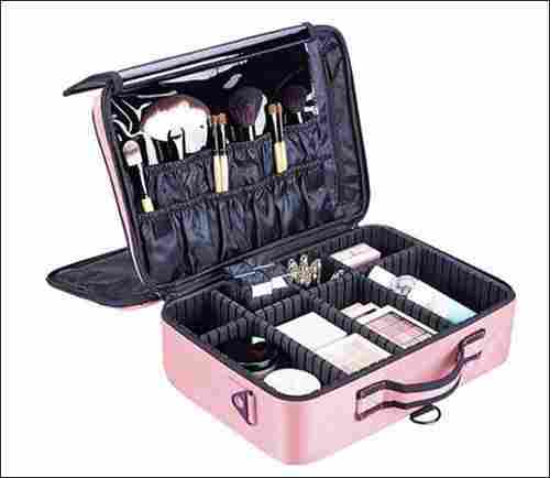 Rectangle Pink Makeup Box