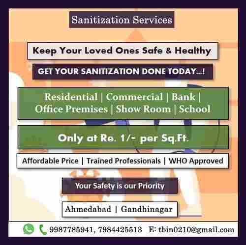 Sanitization and Disinfection Services