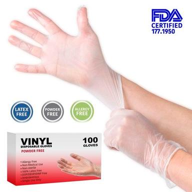 Washable Fda Certified Vinyl Disposable Gloves