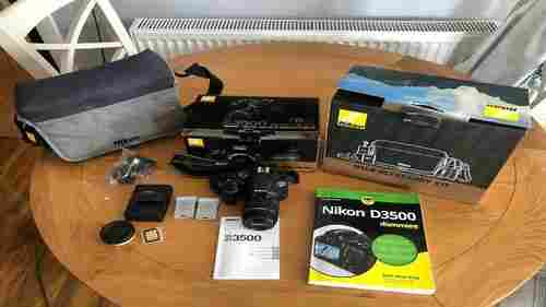 D3500 W, AF-P DX Nikkor 18-55 mm Digital Camera (Nikon)