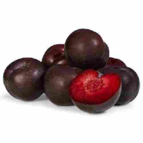 Purple Fresh Plum Fruits