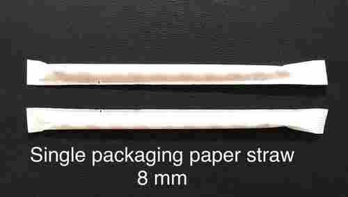 Paper Straw Single Wrapped