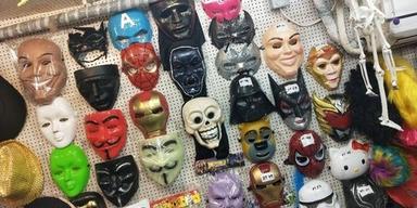 Multi Color Halloween Horror Face Mask