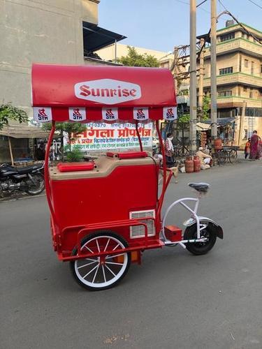Ice Cream Tricycle With Powder Coated Paint Load Capacity: 200  Kilograms (Kg)