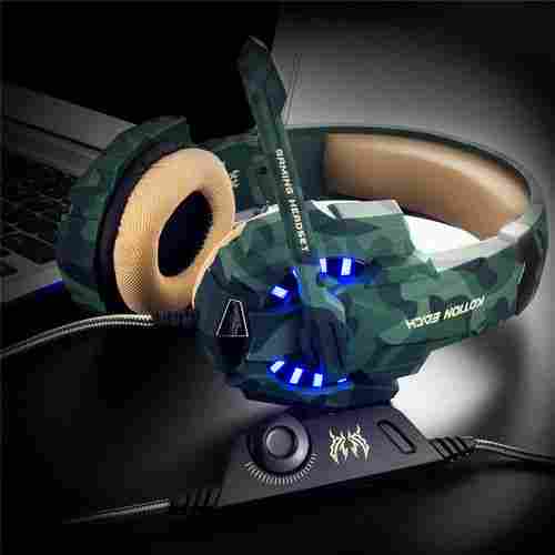 G9600 Stereo Camouflage Gaming Headset Noise Cancelling Headphones With Mic