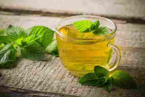 Natural Peppermint Green Tea