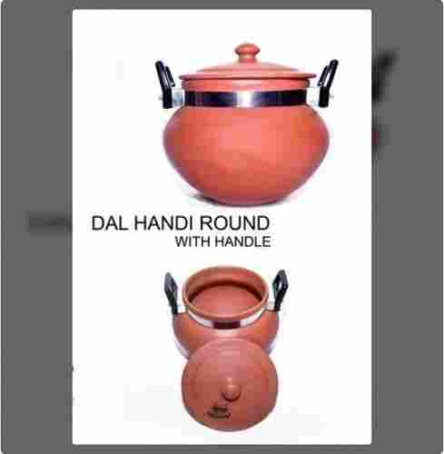 Round Dal Handi with Handle