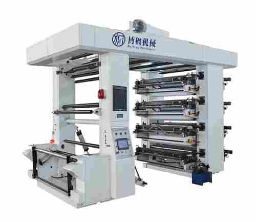 8 Color Single Central Drum Flexographic Printing Machine