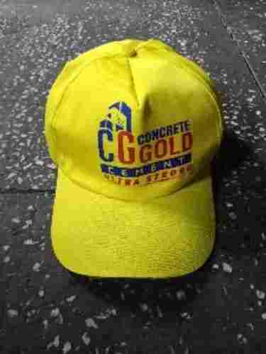 Printed Yellow Fashion Cap