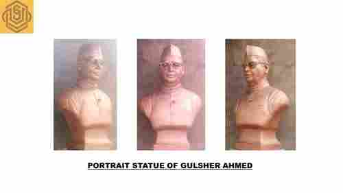 Gulsher Ahmad Portrait Statue