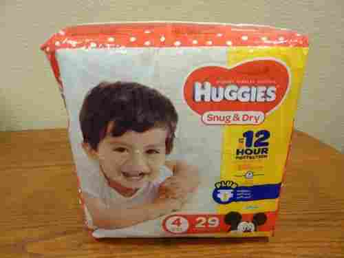 Disposable Baby Dry Diapers (Huggies)
