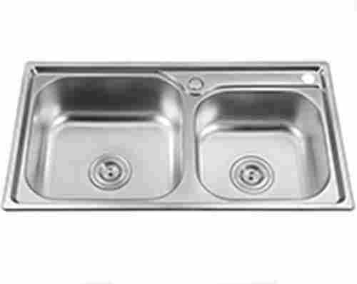 7742B Double Bowl Kitchen Stainless Steel Sink