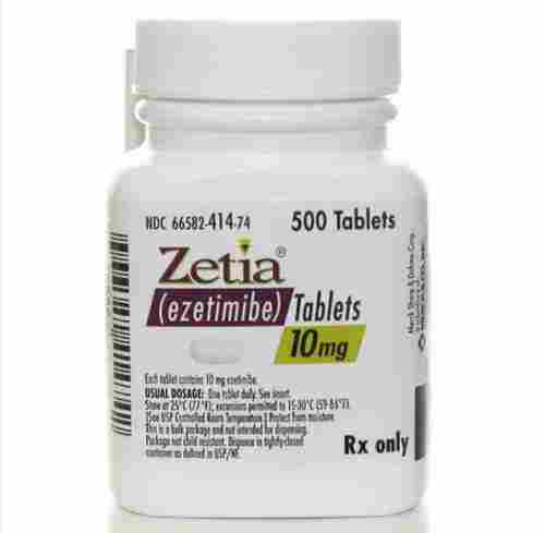 Zetia Ezetimibe Tablet