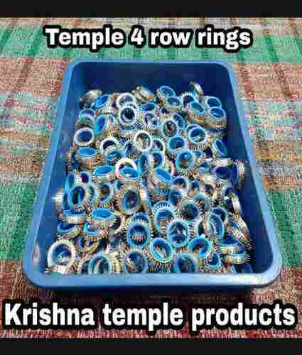 4 Row Temple Rings