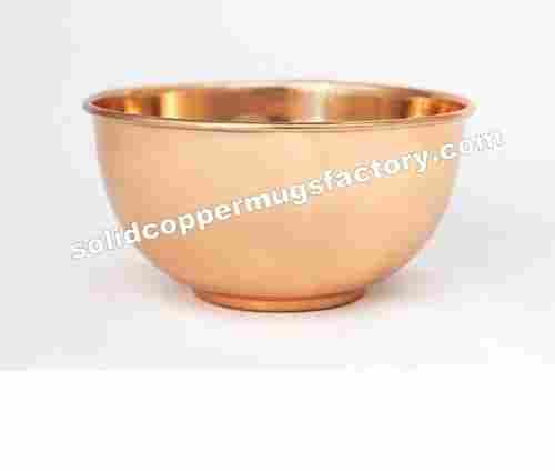Finely Finished Copper Bowl