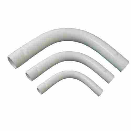 Electrical White PVC Bend