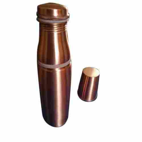 Plain Copper Glass Bottle Set