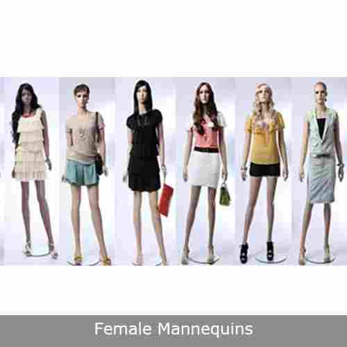 Standing FRP Female Mannequins