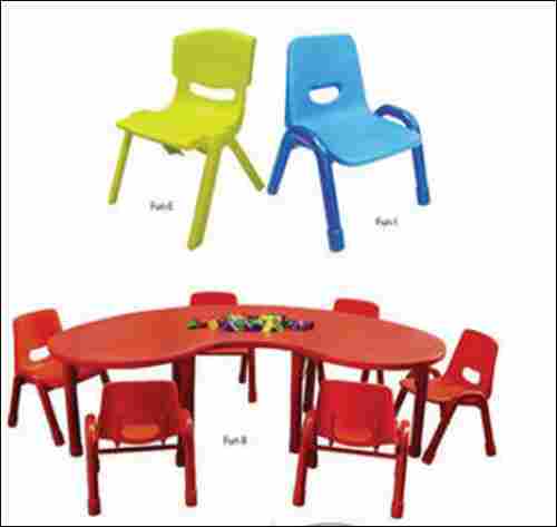 Plastic Kinder Garden Fun Table