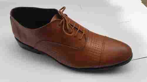 Mens Tan Color Formal Leather Shoes