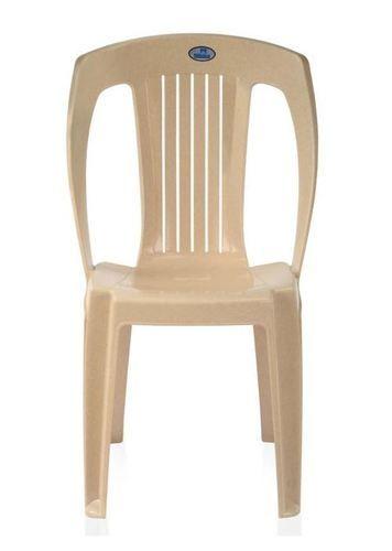 Beige Nilkamal 4032 Armless Plastic Chair