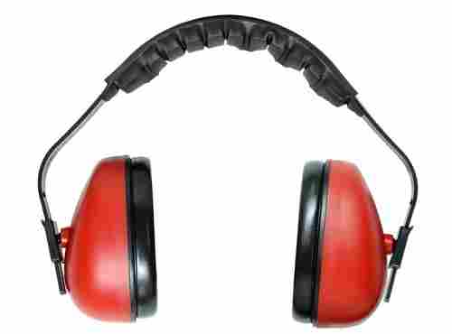 EP21 Karam Red Classic Foldable Oval Ear Muffs