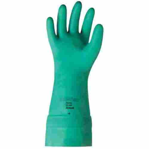 Solvent Use Oil And Chemical Resistance Nitrile Hand Gloves