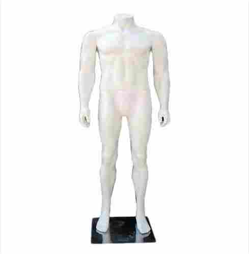 Headless Male Mannequin with Metal Base
