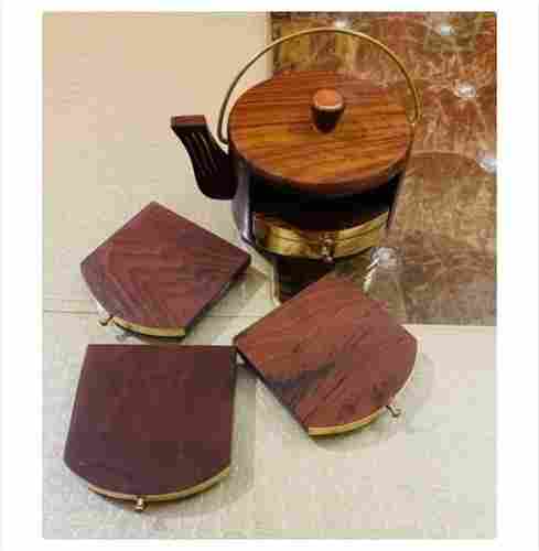 Sheesham Wood Tea Coaster