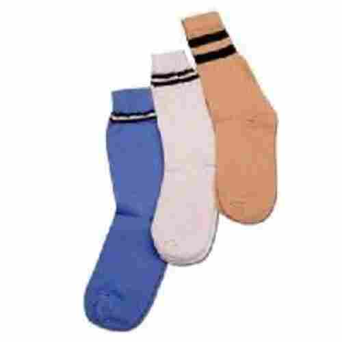 Plain Pattern Casual Socks