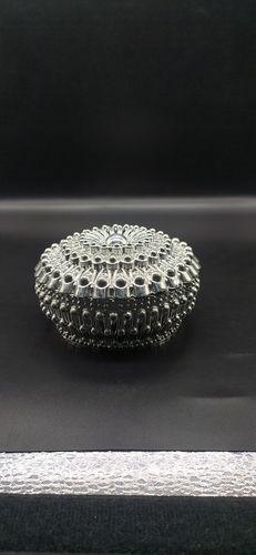 Silver Coated Fibre Fancy Box For Packaging Length: 4 Inch (In)