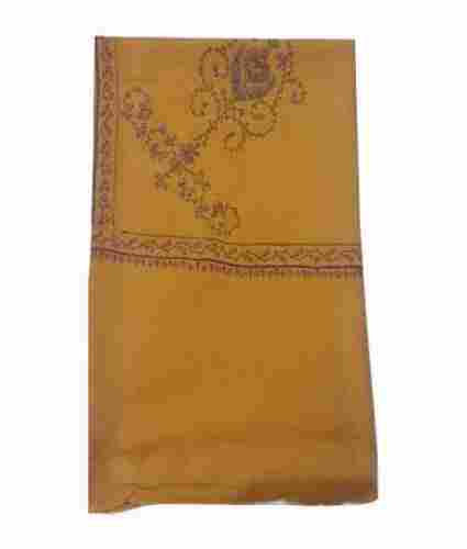 Brown Color Printed Kashmiri Wool Shawls