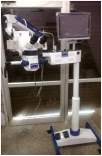 ENT Operating Microscope 5 Step LCD, Camera, Motorized