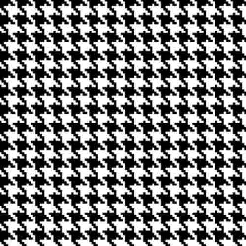 Houndstooth Wool Fabric For Garment And Home Furnishing