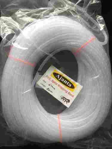White PVC Spiral Wrapping Band