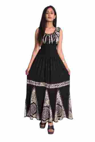 Ladies Embroidered Batik Dress