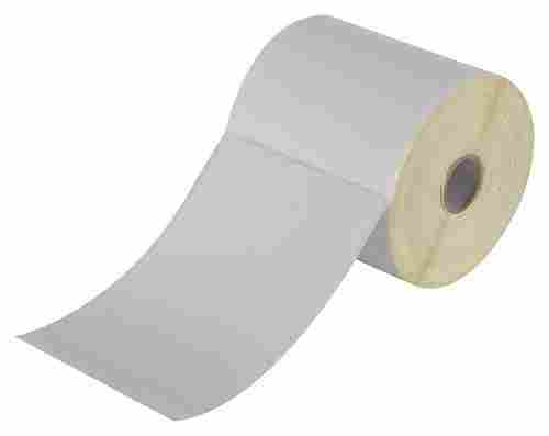 Plain White 100mm X 150mm (4" X 6") Thermal Barcode Rolls For Printing Machine